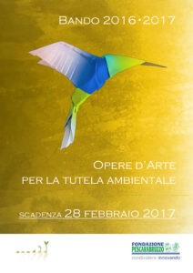 Bando “Opere d’arte per la tutela ambientale”