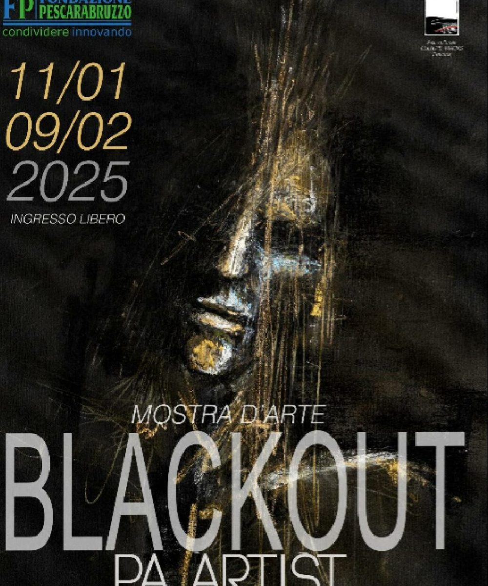 "Blackout La prima personale di PA Artist"