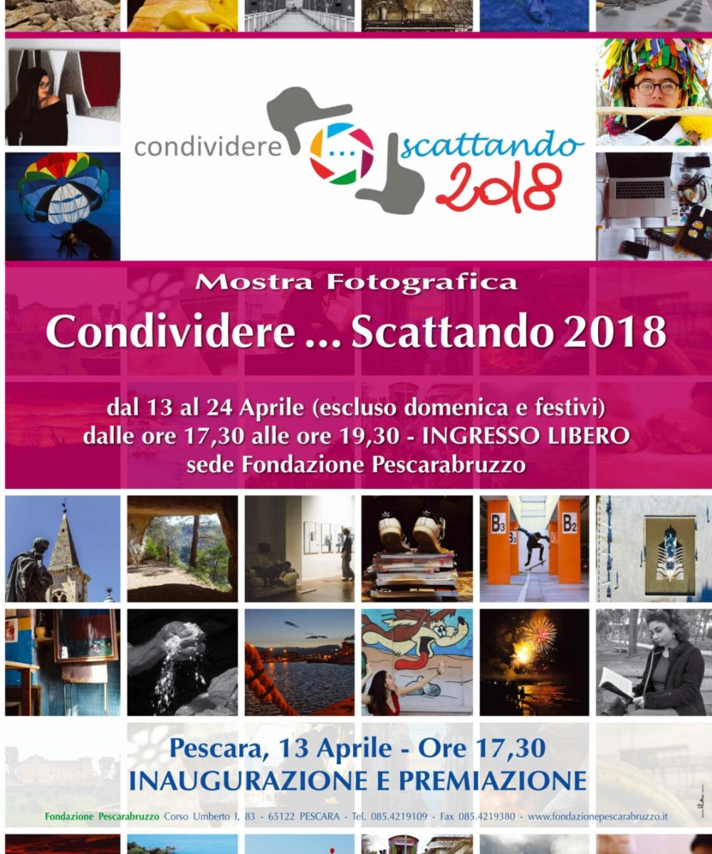 Condividere_scattando_2018