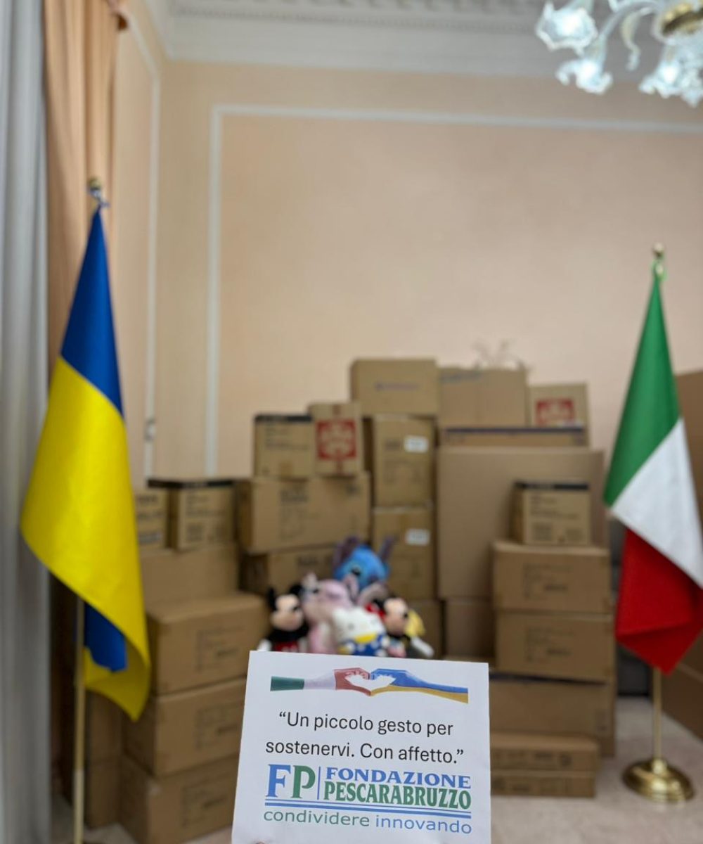 Donazione giocattoli per i bambini ucraini