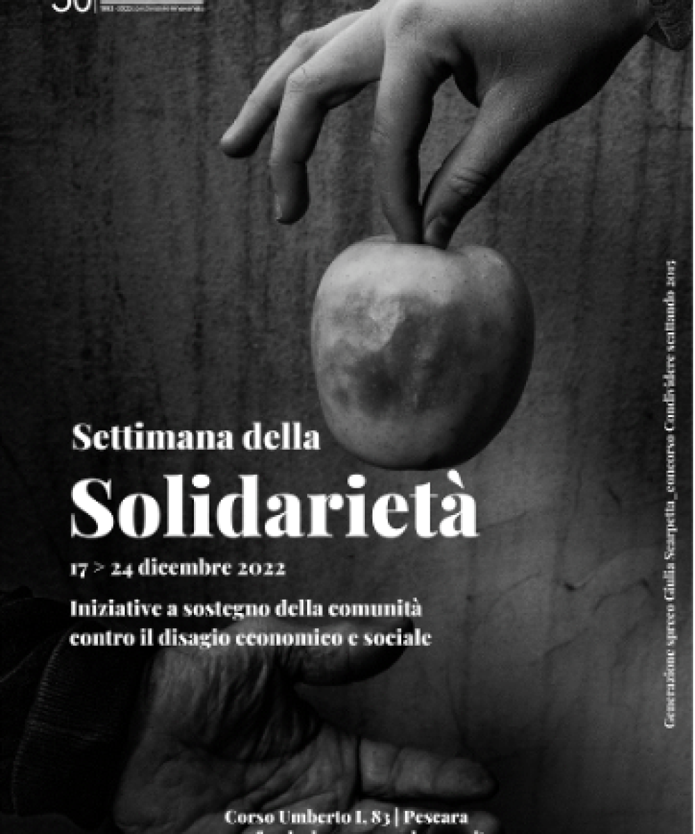 Fondazione Pescarabruzzo dà il via alla Settimana della Solidarietà