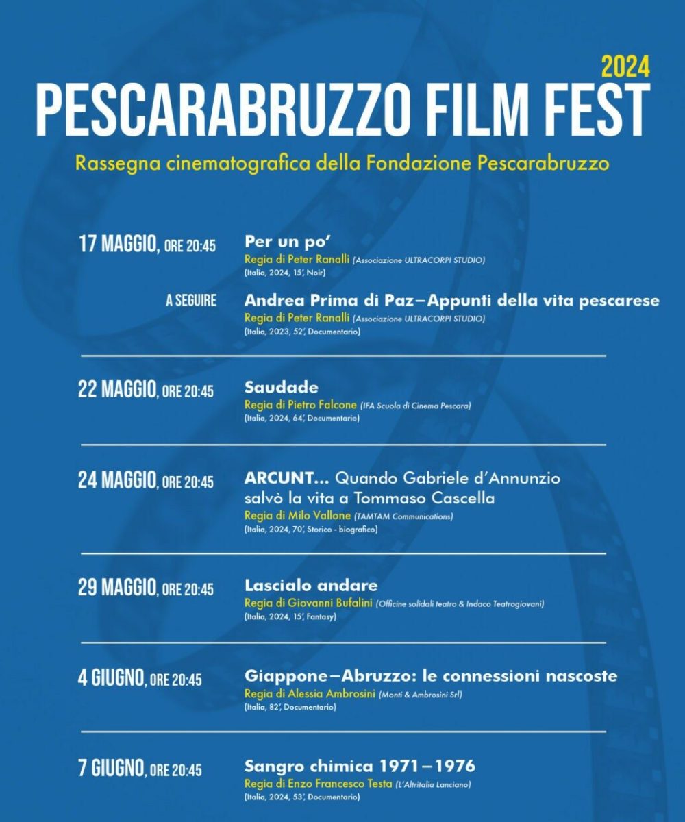 Al via Pescarabruzzo Film Fest 2024