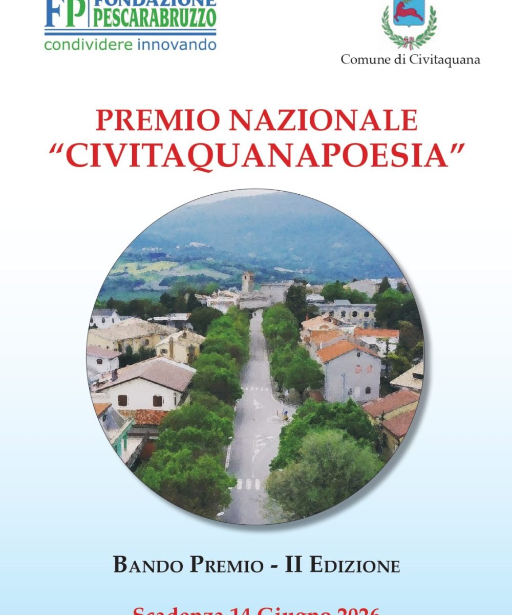 Premio CivitaquanaPoesia 2026