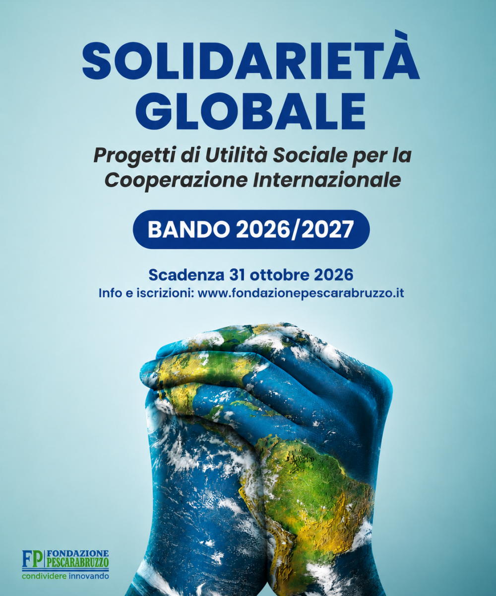 Bando Progetti di Utilità Sociale per la Cooperazione Internazionale